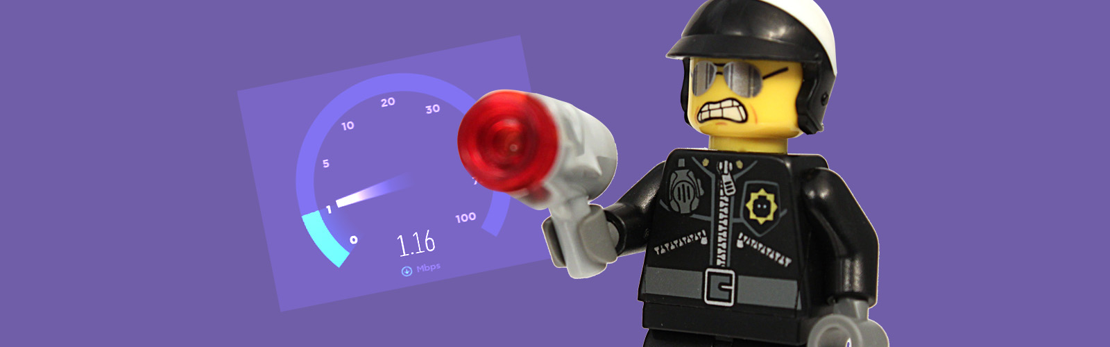 Slow WiFi Lego Speed Officer