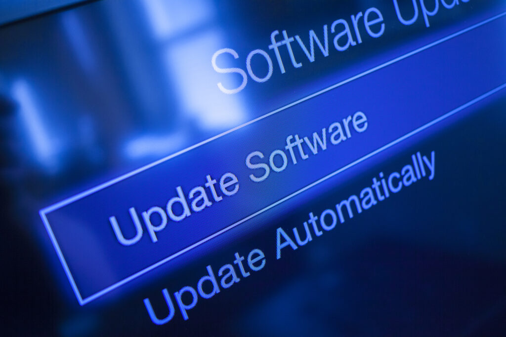 update-software-blue