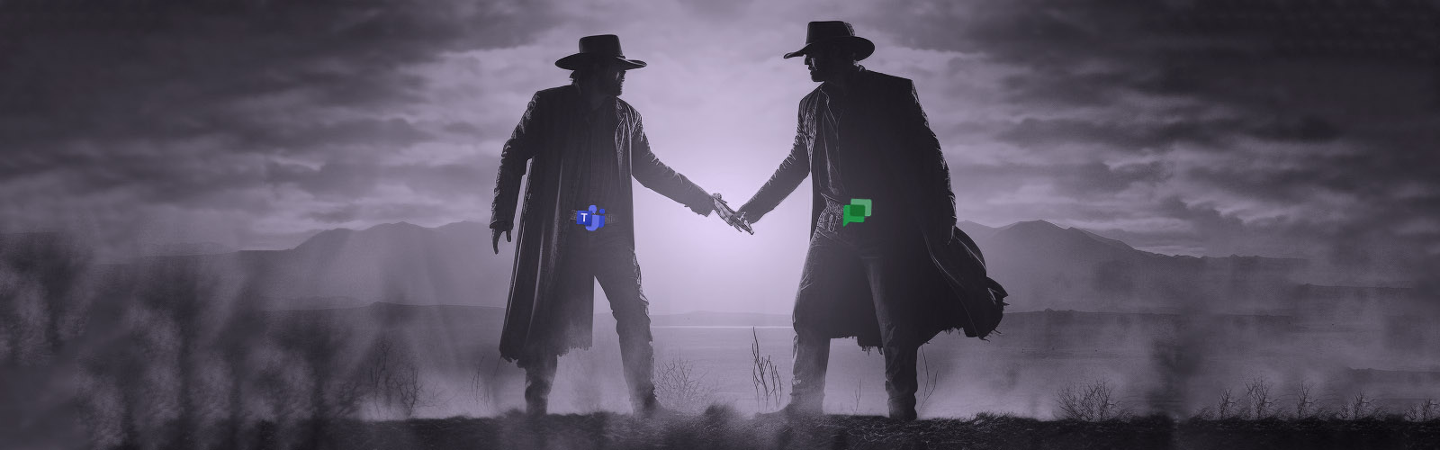 Google Chat vs Microsoft Teams Wild West Battle