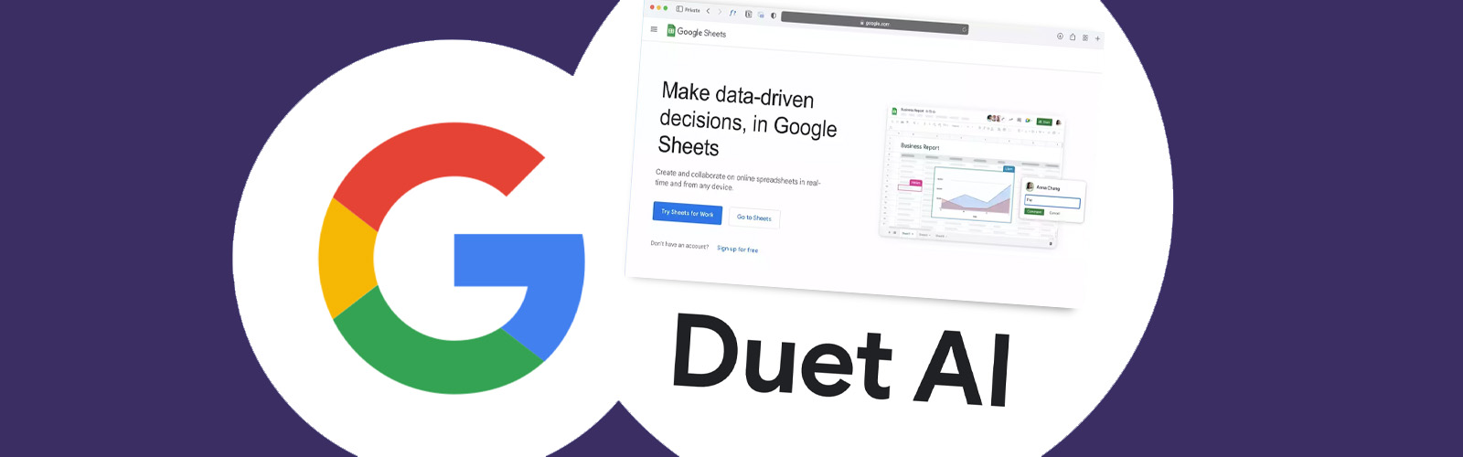 Google Duet AI Logo and Slides Example