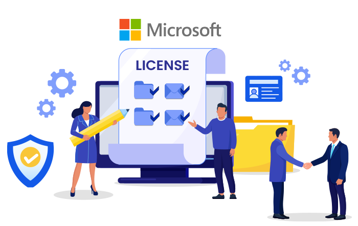microsoft software licences multiple types